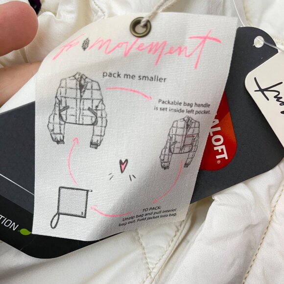 Hatch Multicolor Chevron Puffer Jacket - Picture 6 of 8